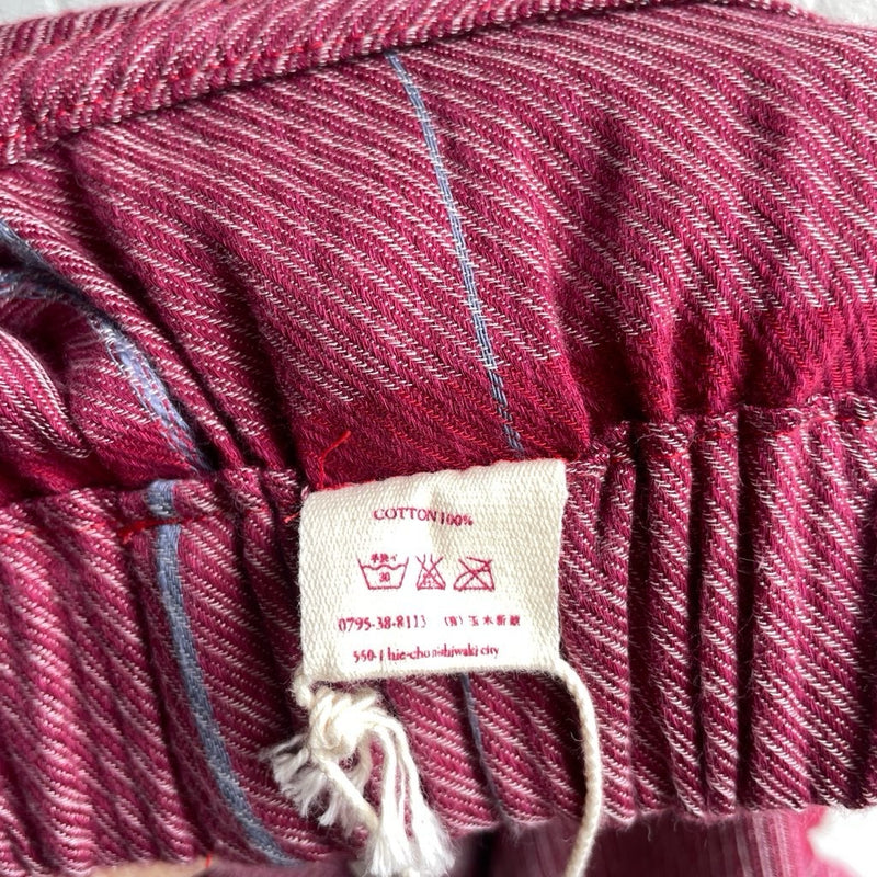 古着】玉木新雌 / tamaki niime タルンパンツ short 赤 サルエルパンツ  