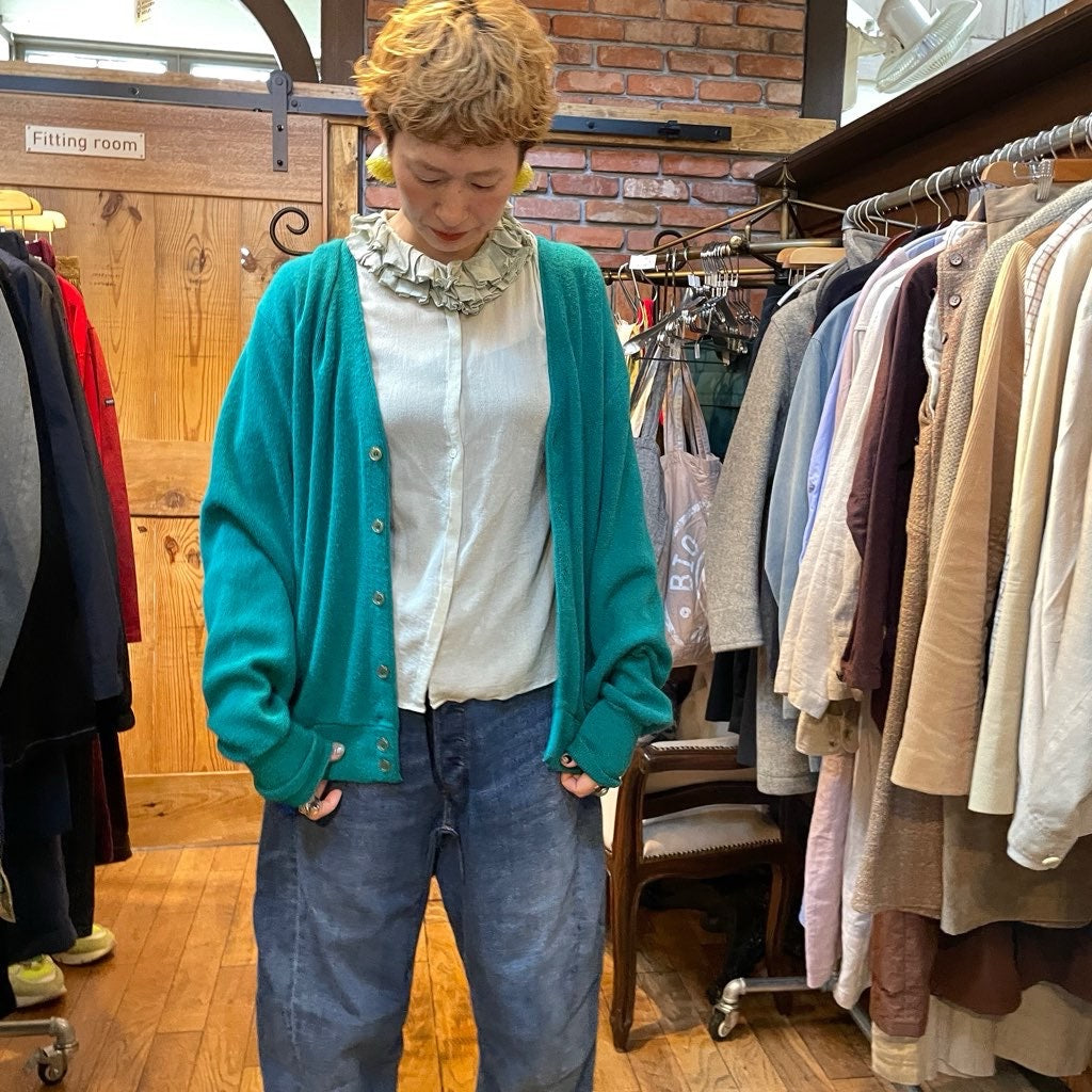 古着】マーガレットハウエル / MARGARET HOWELL シルク混 フリル