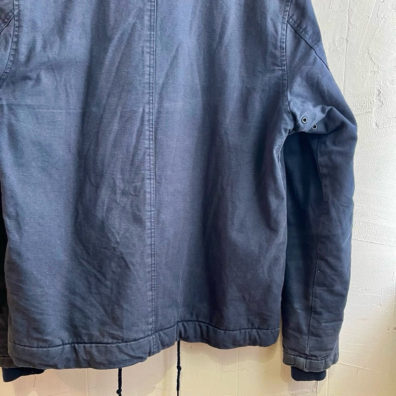 古着】 N1 デッキジャケット ネイビー ミニタリー 軍モノ 防寒