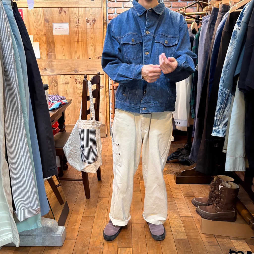 【古着】90's デニムジャケット Gジャン