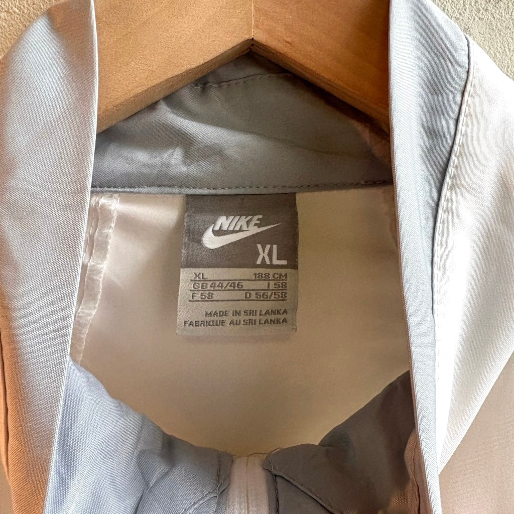 【古着】00's ナイキ / NIKE SHOX ナイロンジャケット ホワイト トラックジャケット