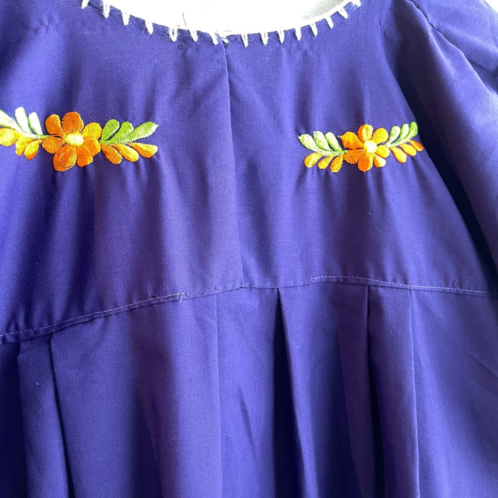 【古着】メキシカン ワンピース レディース 刺繍