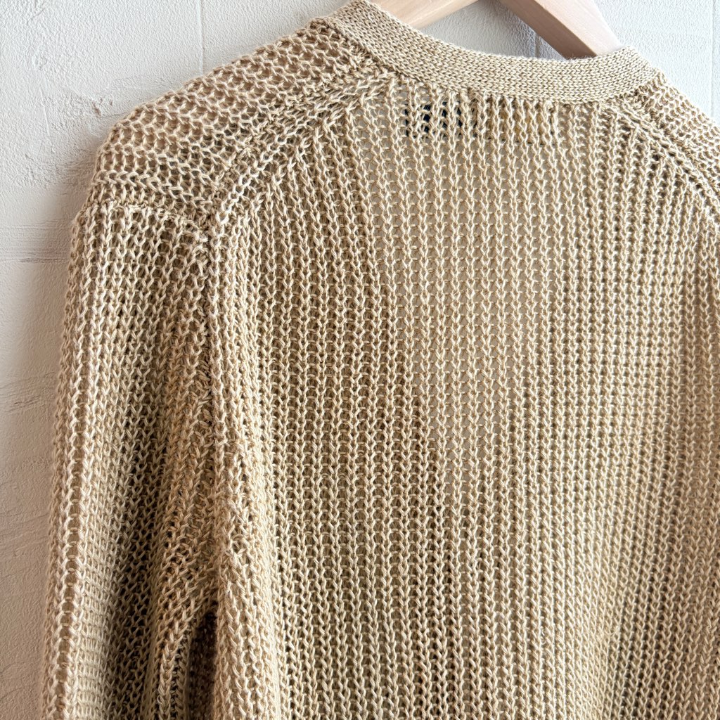 【古着】 ラルフローレン / RALPH LAUREN カーディガン ベージュ