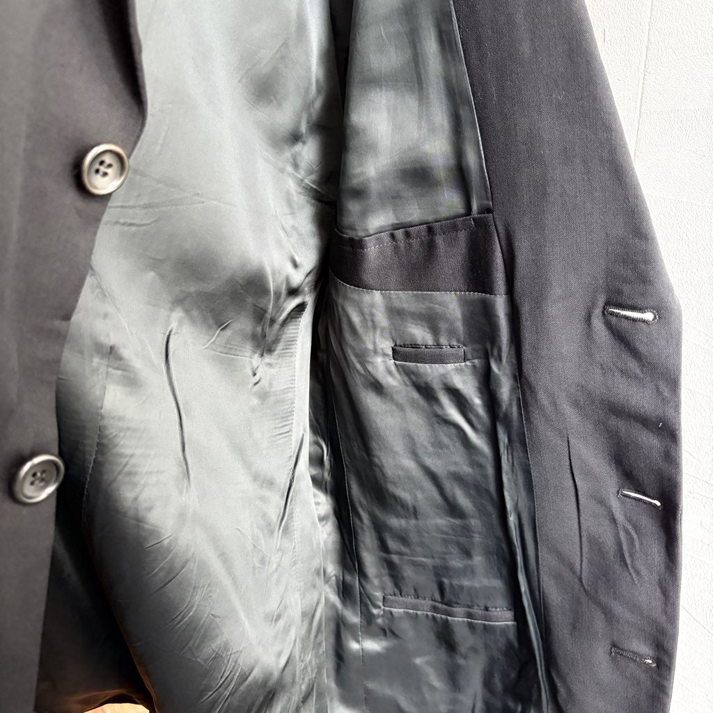 【古着】ヒューゴボス / HUGO BOSS スーツ 2点セット ブラック