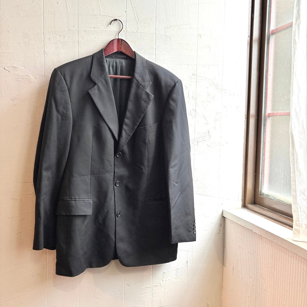 【古着】ヒューゴボス / HUGO BOSS スーツ 2点セット ブラック