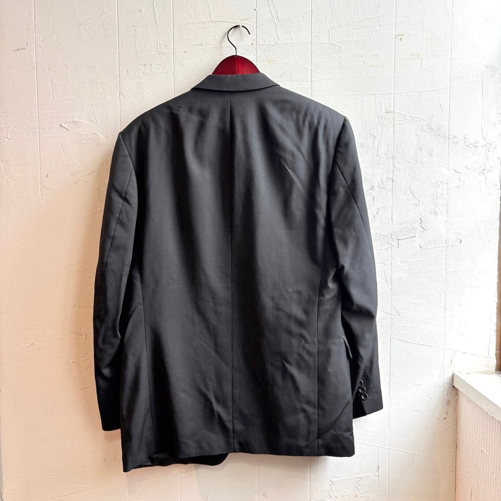 【古着】ヒューゴボス / HUGO BOSS スーツ 2点セット ブラック
