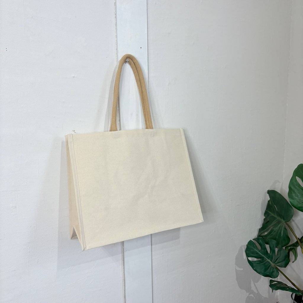 柚木沙弥郎 型染め バッグ 【中】くるま ブルー かばん 未使用