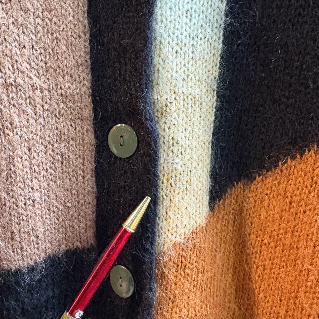 【古着】90's モヘア混 カーディガン