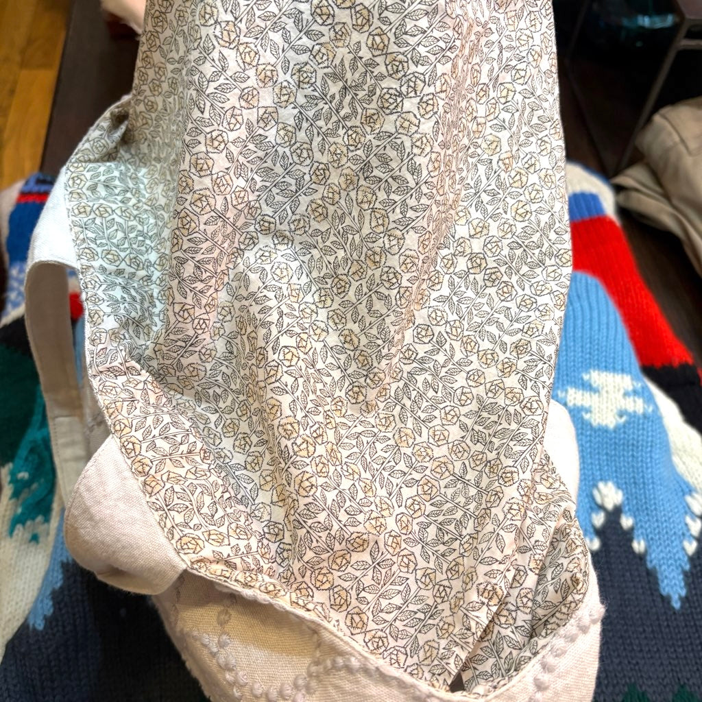 【古着】ミナペルホネン / mina perhonen  パニーニバッグ タンバリン