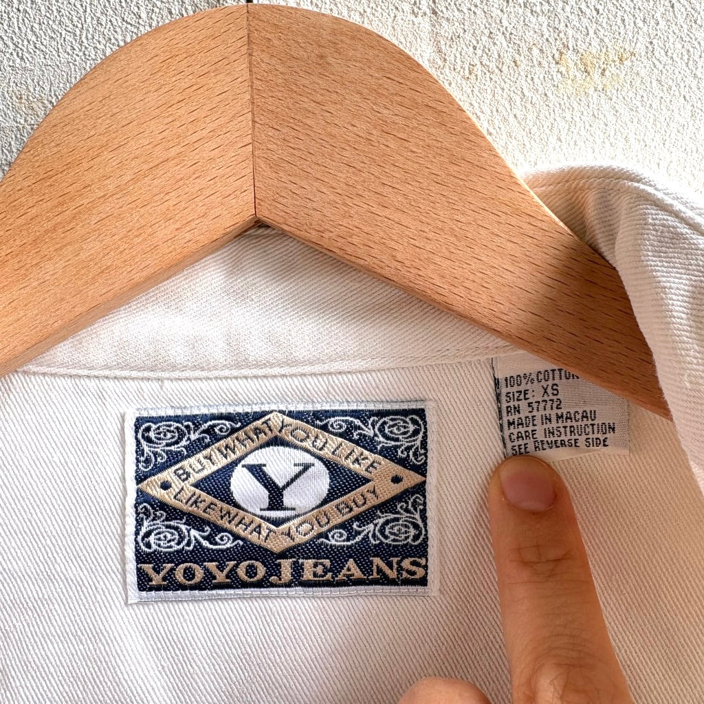 【古着】90’s ホワイト デニムシャツ - Restyle