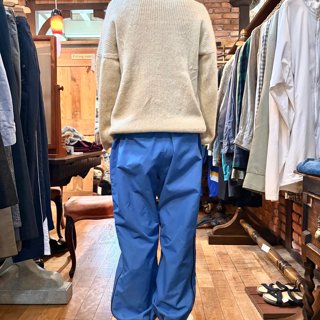 【古着】LL.Bean 80's ナイロンパンツ ブルー ヴィンテージ - Restyle