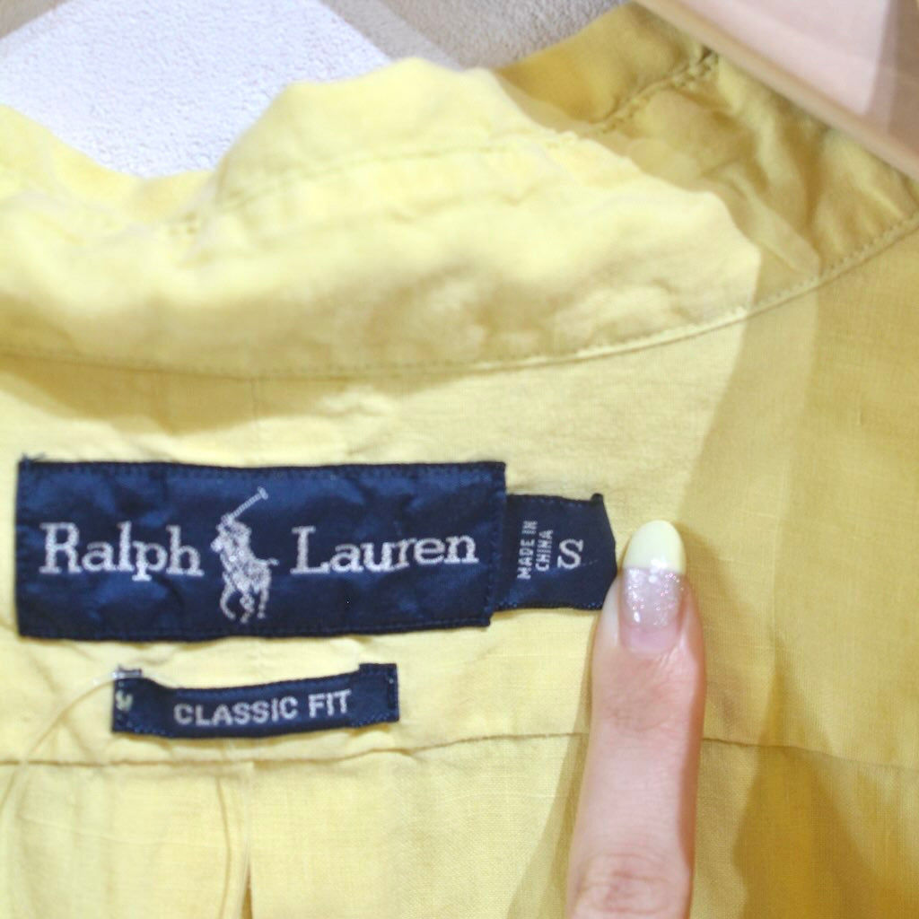 【古着】 ポロラルフローレン  / POLO RALPH LAUREN シャツ イエロー