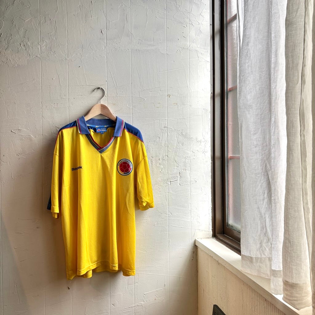 サッカー　アトレティコ・ジュニオール　コロンビア　リーボック　ユニフォーム 古着】リーボック / Reebok コロンビア代表 ユニフォーム 後期モデル