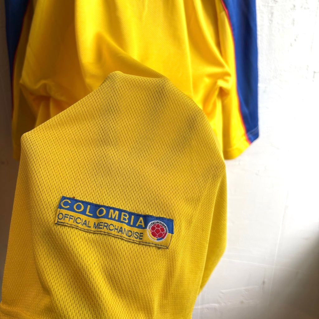 【古着】リーボック / Reebok コロンビア代表 ユニフォーム 後期モデル イエロー