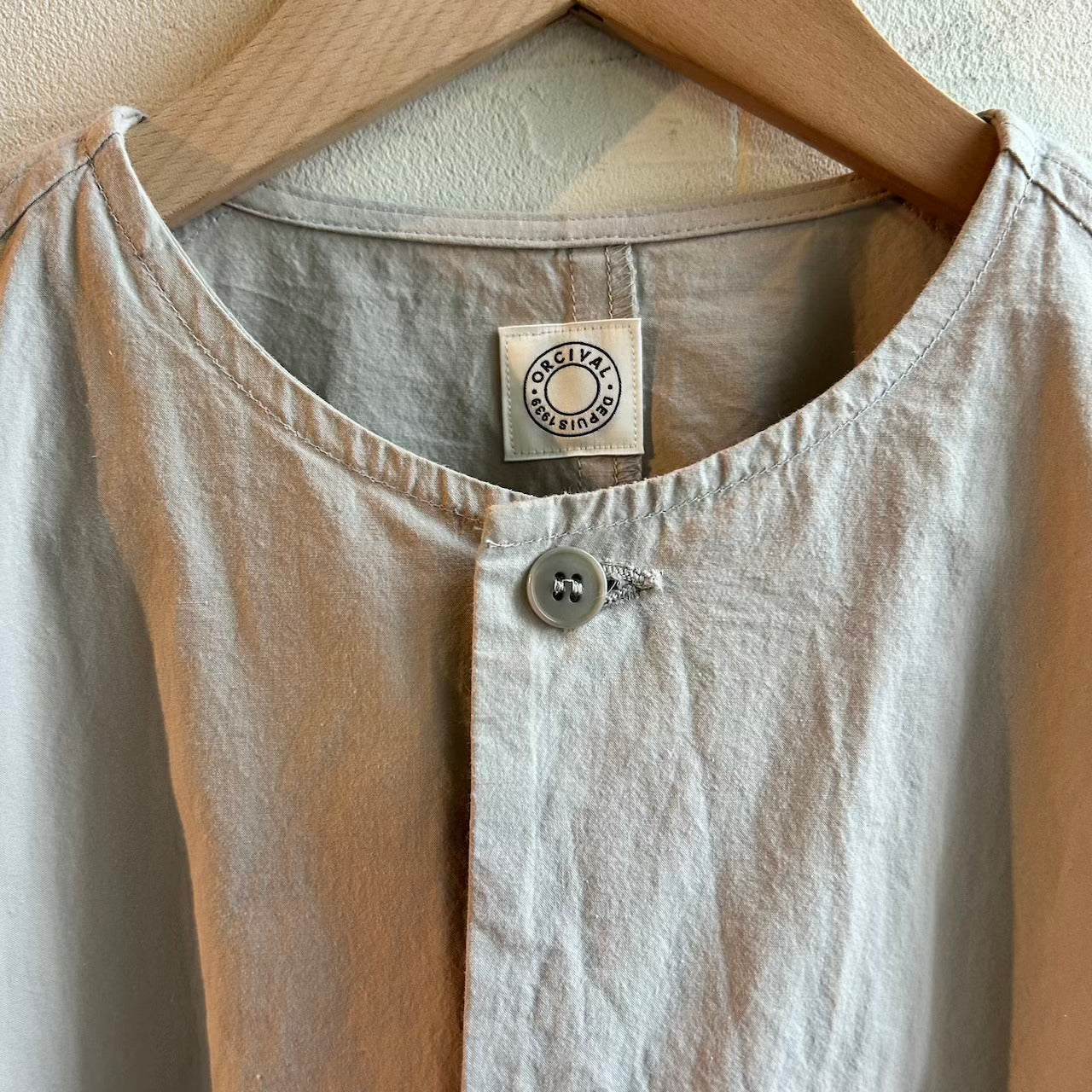 【古着】オーシバル / ORCIVAL コットンワンピース ベージュ