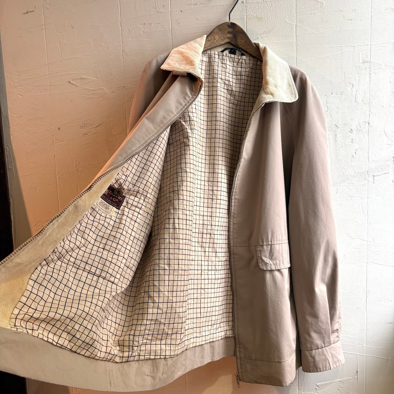 【古着】ダンアンドコー / Dunn&Co. ヴィンテージ ジップアップブルゾン