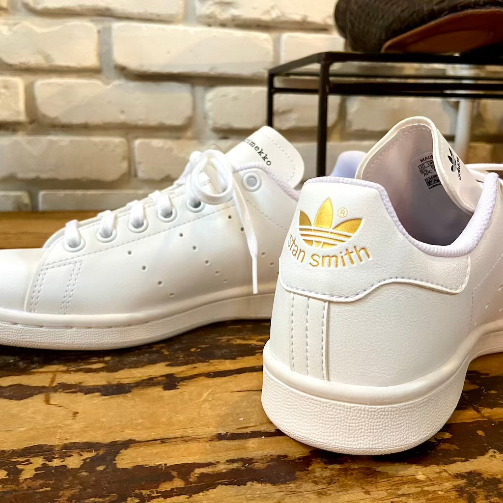 【古着】adidas × marimekko  / アディダス × マリメッコ コラボスニーカー スタンスミスJ 24㎝ レディース
