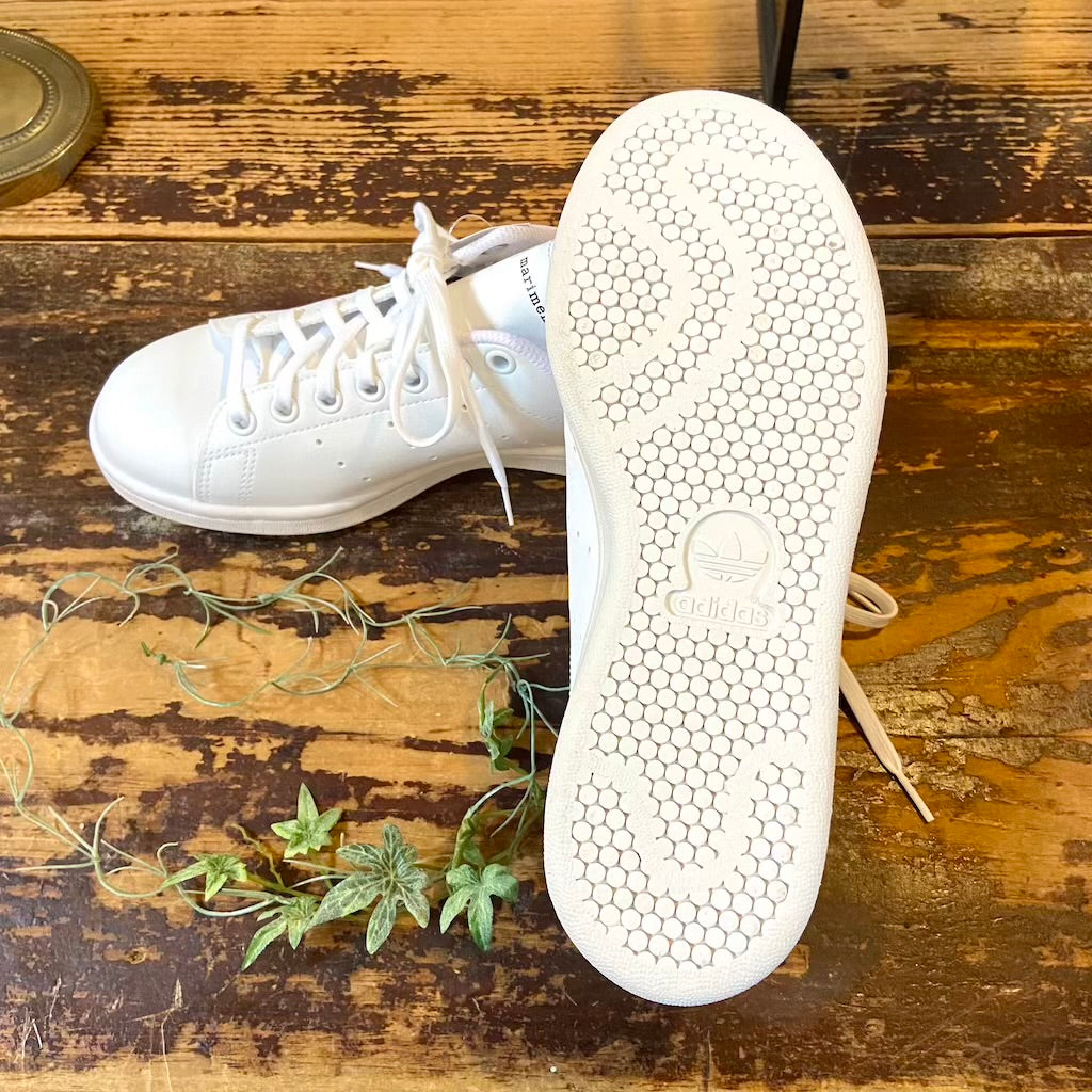 【古着】adidas × marimekko  / アディダス × マリメッコ コラボスニーカー スタンスミスJ 24㎝ レディース
