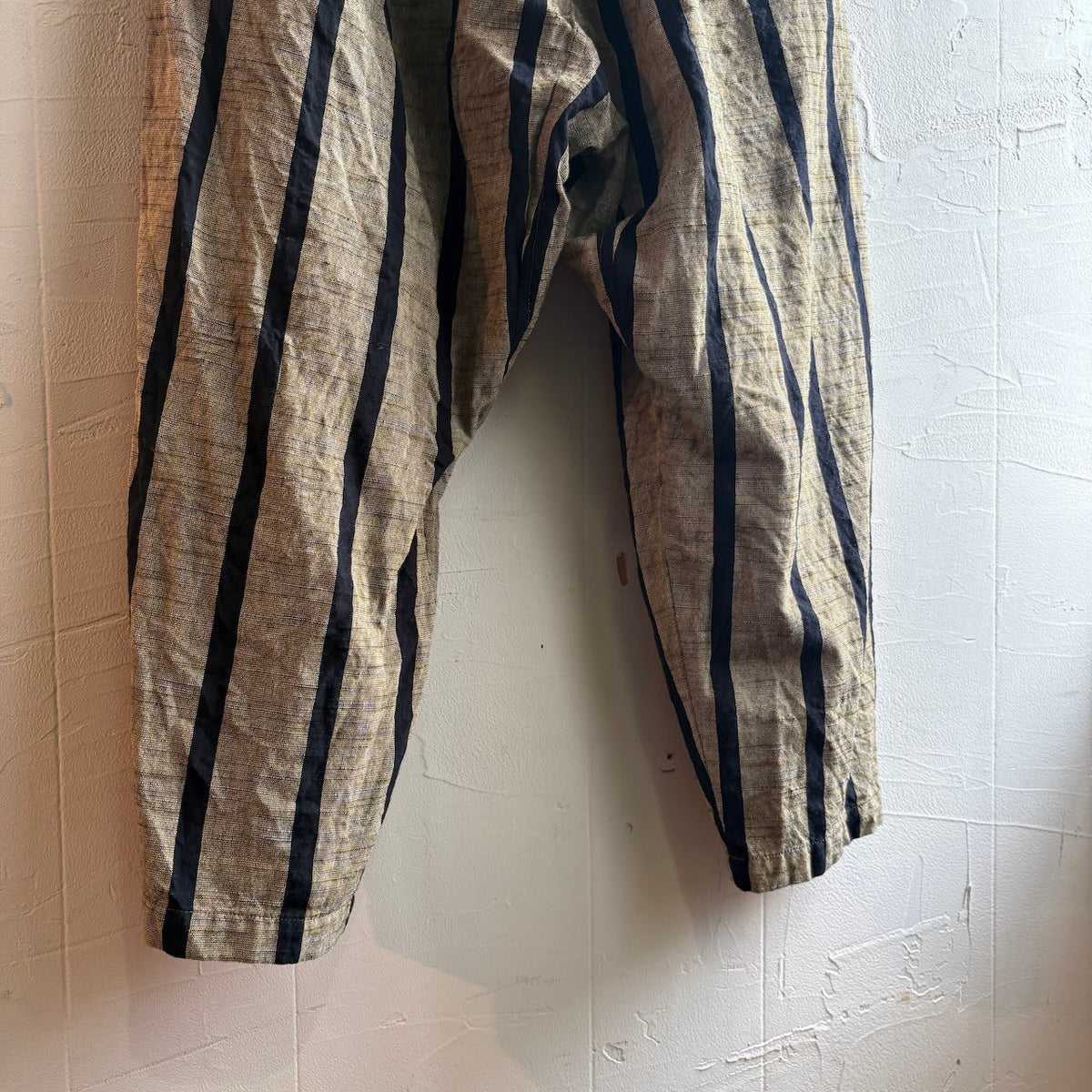 【古着】YAMMA / ヤンマ産業 会津木綿 パンツ ボーダー
