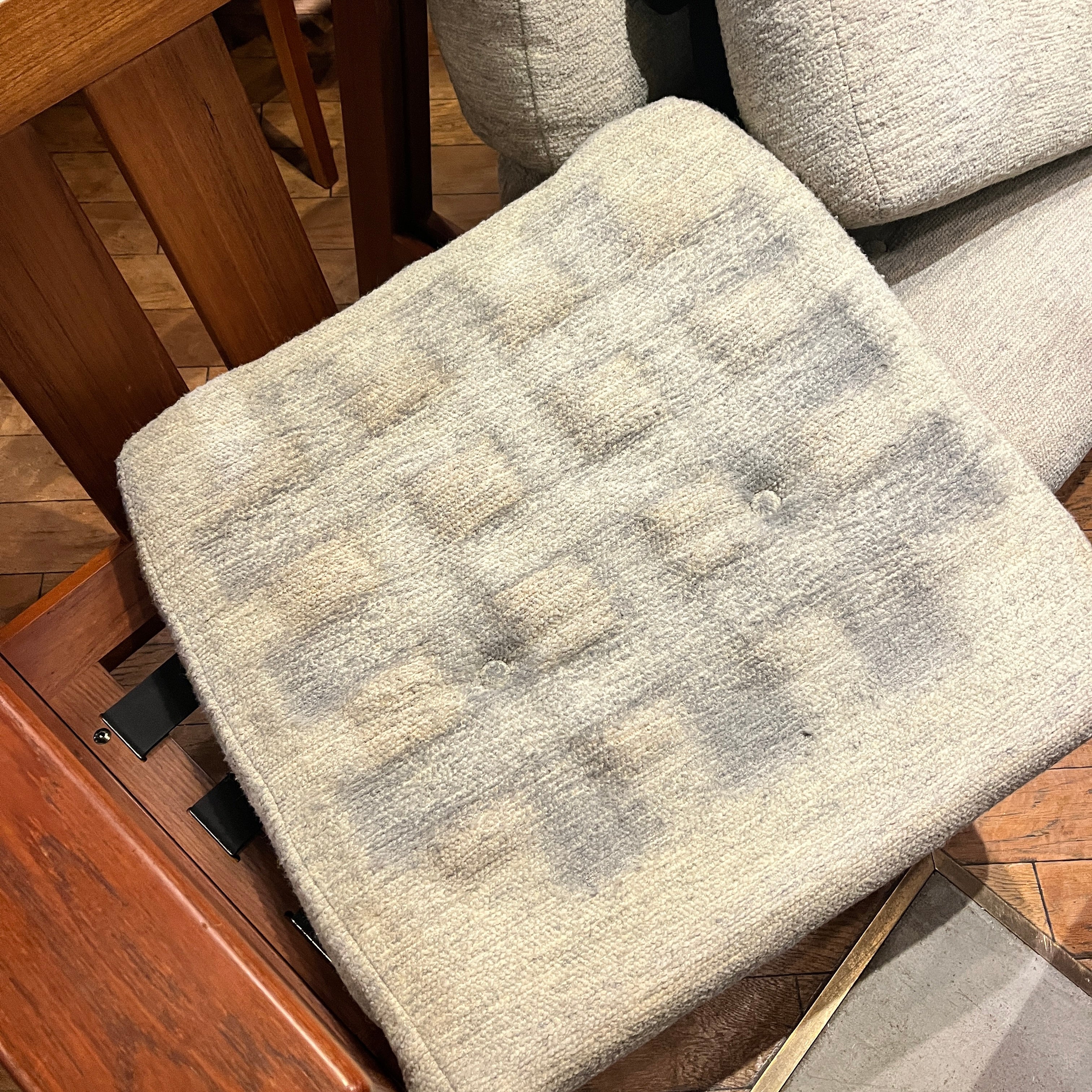 コスガ / KOSUGA 3人掛け セパレート アームソファ チーク材  ジャパンヴィンテージ