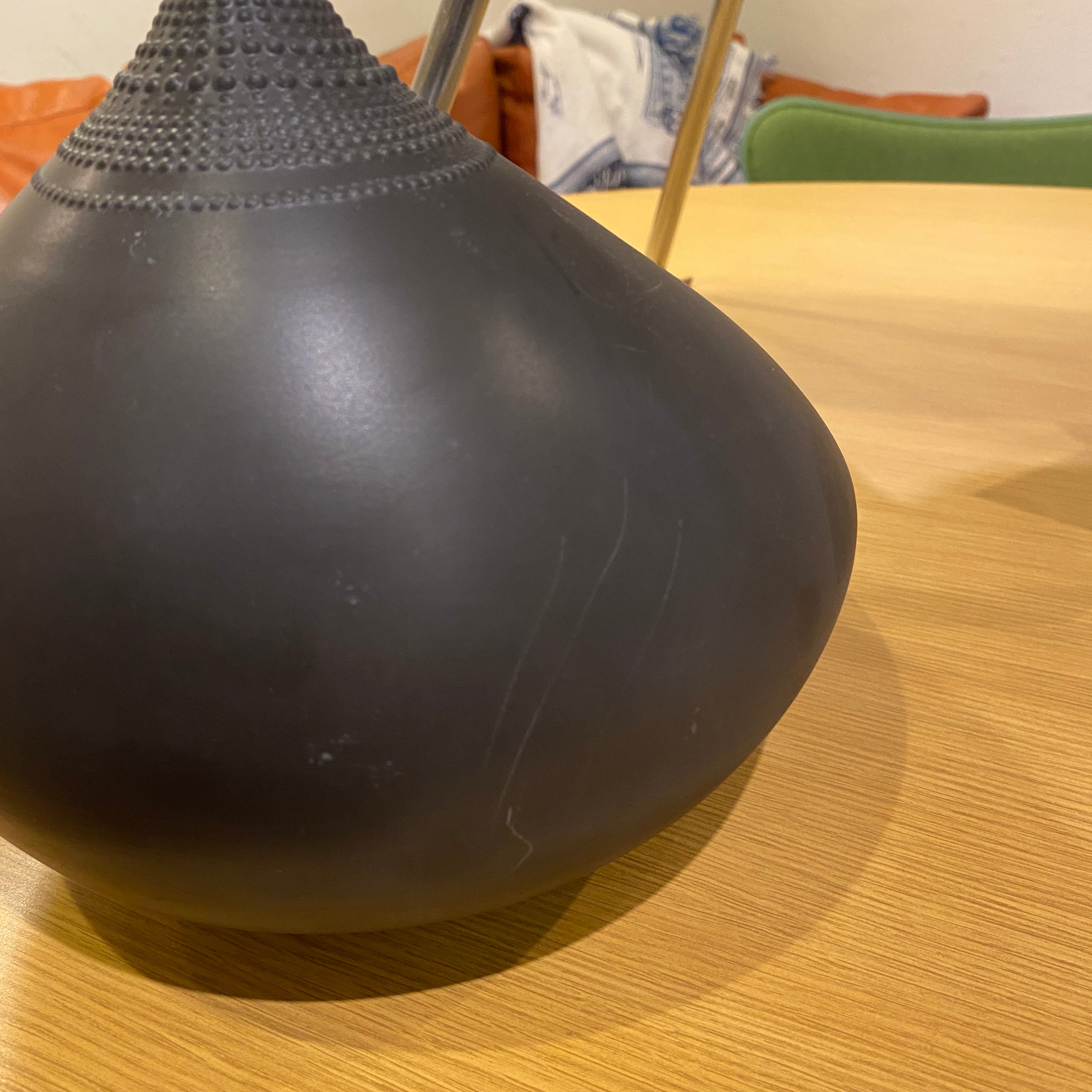 ローゼンタール / Rosenthal ポロ フラワーベース ブラック 大 タピオ