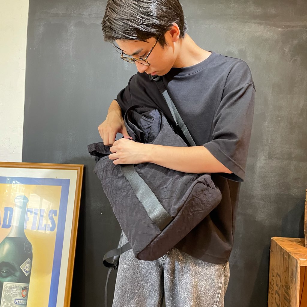【新品・デッドストック】エアパック / AIR PAQ シートベルト バックパックリュック SDGs  サスティナブル