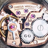 オメガ / OMEGA  デビル レディース時計【55】カットガラス 2Pダイヤ 手巻き アンティーク腕時計 ヴィンテージ