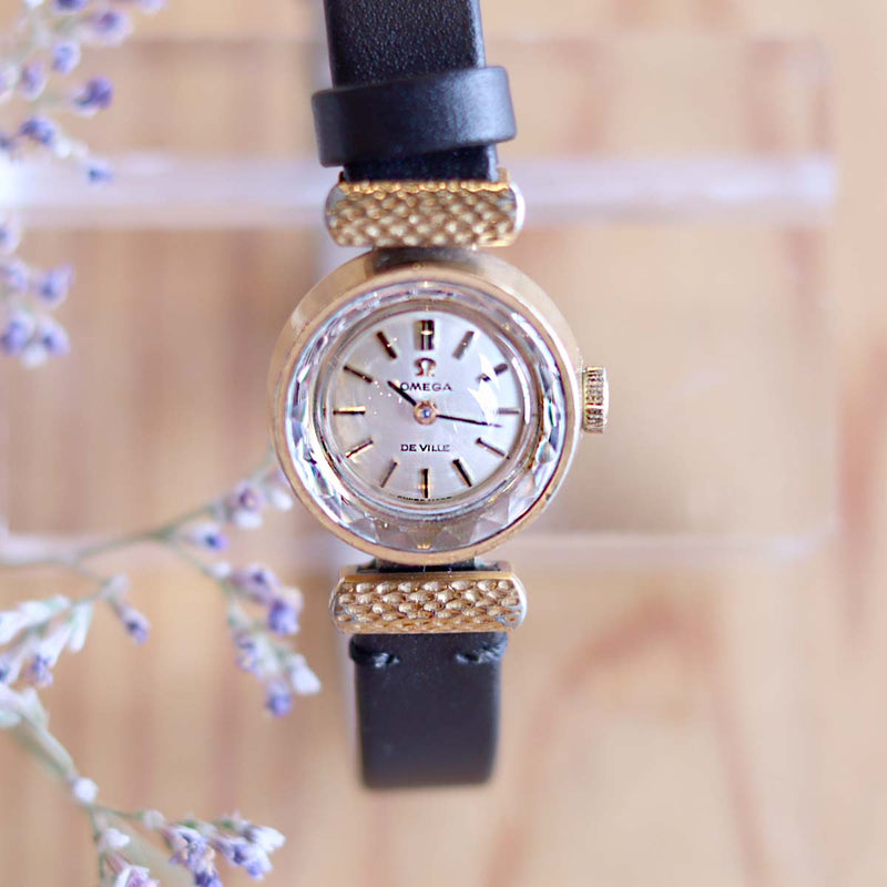オメガ / OMEGA  デビル レディース時計【56】カットガラス  手巻き アンティーク腕時計 ヴィンテージ