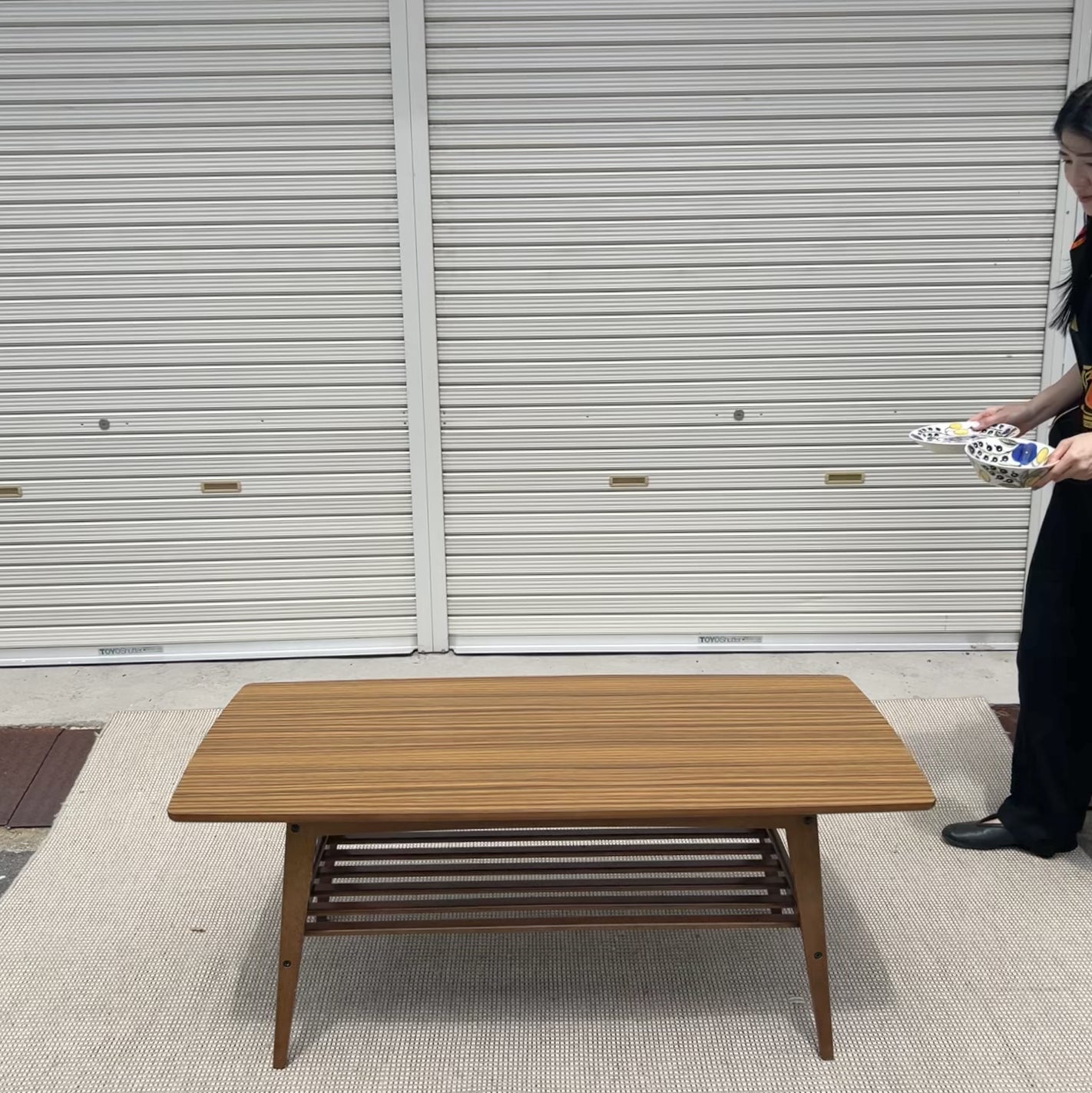 カリモク60 リビングテーブル 大 カリモク家具 ローテーブル 木製