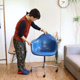 ハーマンミラー / Herman Miller アームシェルチェア セグメンテッドベース チャールズ＆レイ・イームズ  FRP キャスター付き ヴィンテージ