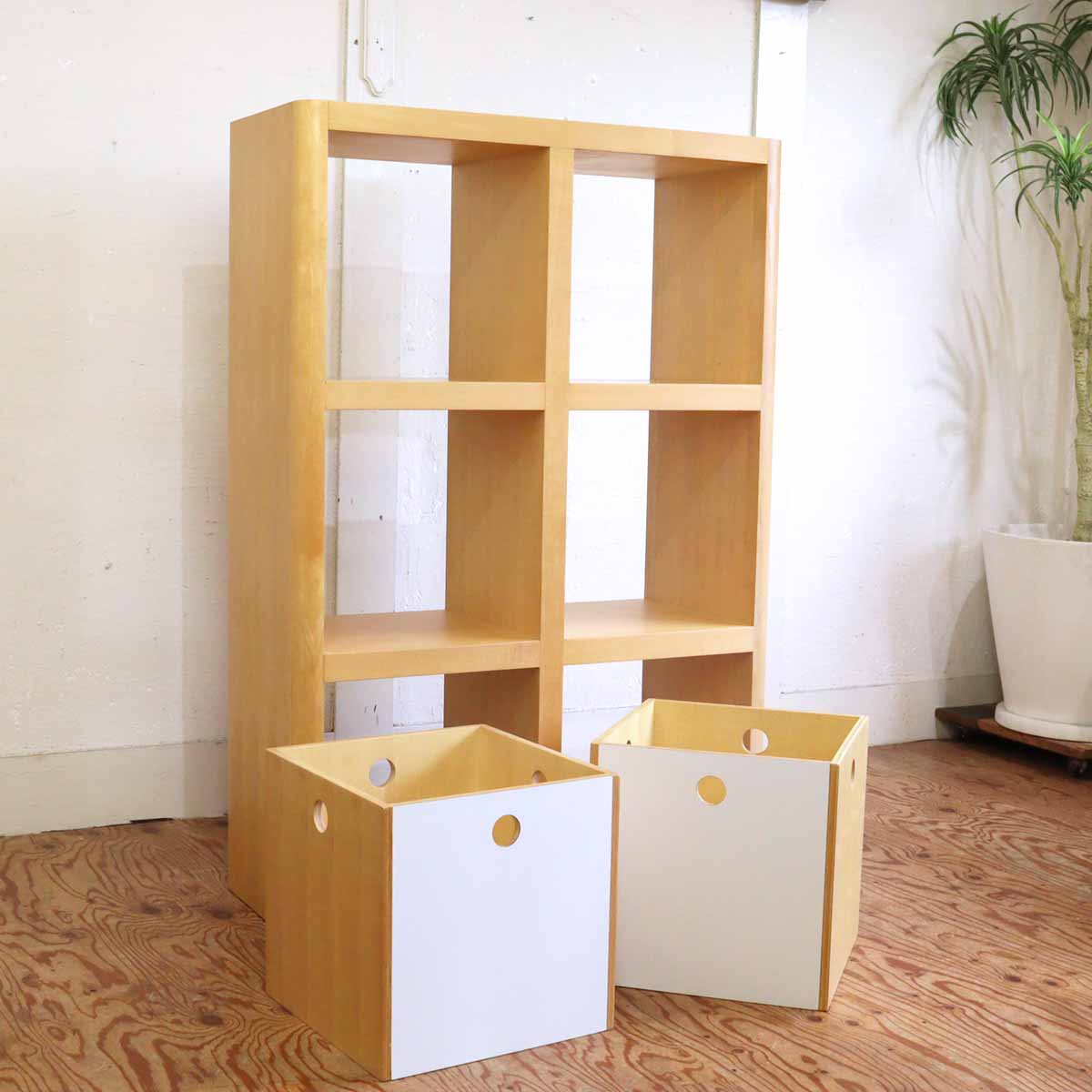 アクタス / ACTUS ヴァリオ / VARIO シェルフ 【1】 ボックス2個付き 展示品　