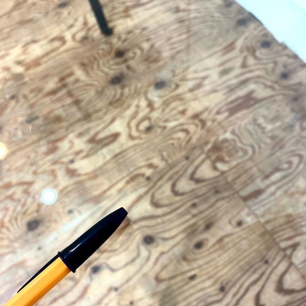 無印良品 / muji ガラス天板 ダイニングテーブル エンツォ