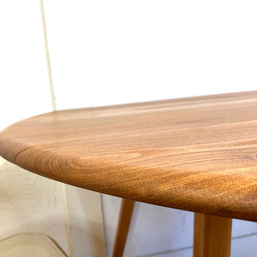 アーコール / ERCOL ドロップリーフ 伸長式 ダイニングテーブル バタフライテーブル 折りたたみ式 ラウンドテーブル 英国 ヴィンテージ
