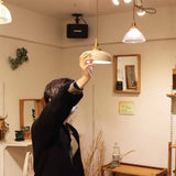陶器シェードのライト 灯具セット ペンダントライト シーリングライト E17 展示品