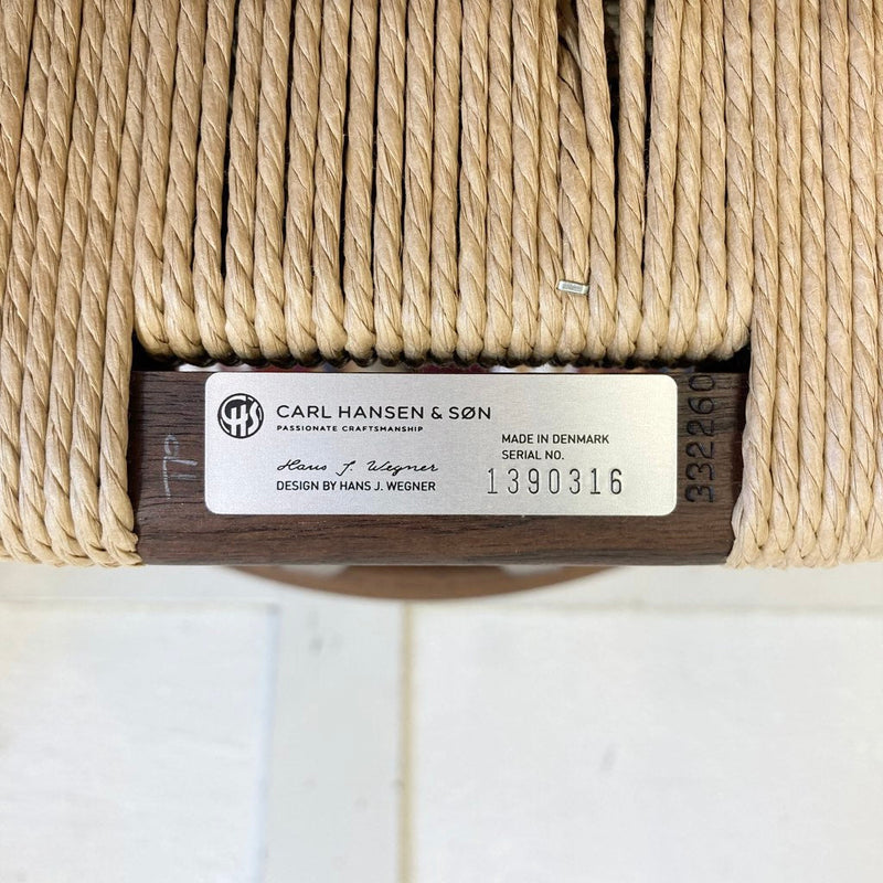 カールハンセン＆サン / Carl Hansen & Søn Yチェア CH24 【2】ハンスJ.ウェグナー ウォールナット ナチュラルペーパーコード 展示品