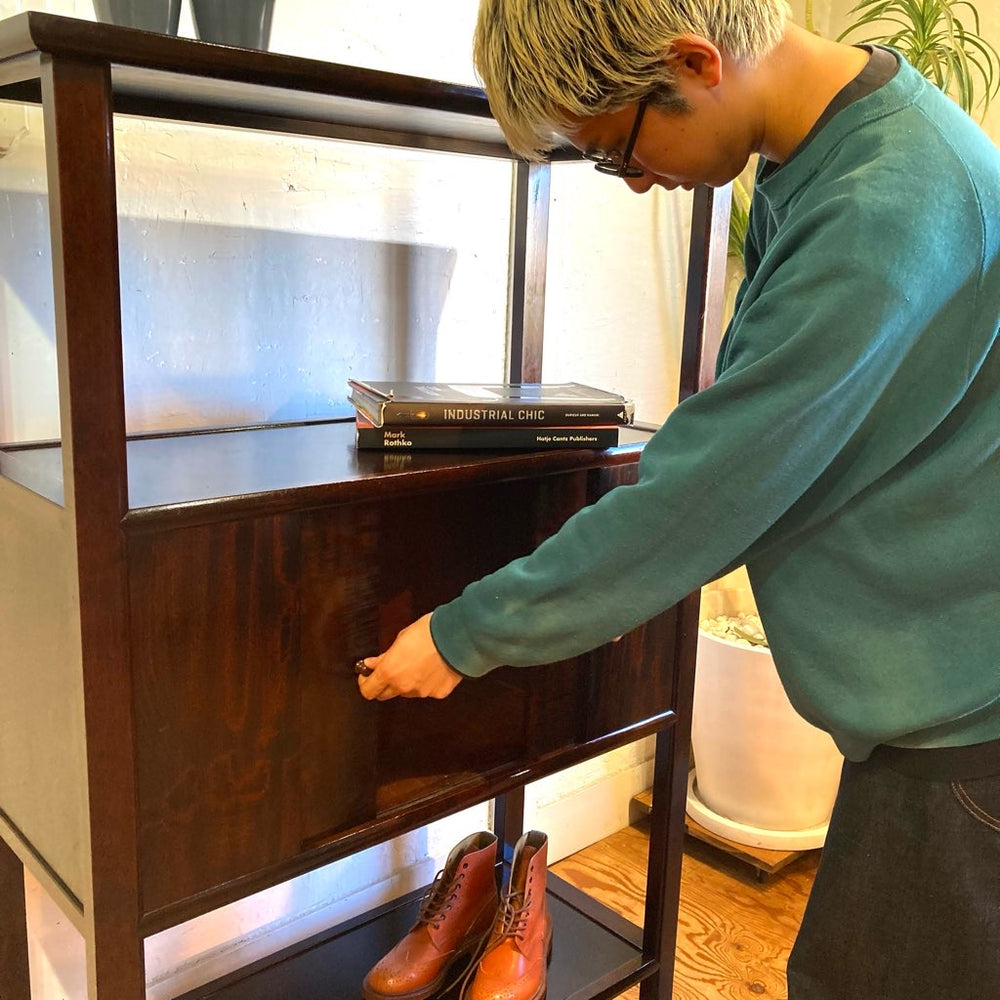 人気特価激安 食器棚 飾り棚 朝鮮棚 #506型 松本民芸家具 中古 Restyle – 木製ラック・ウッドラック
