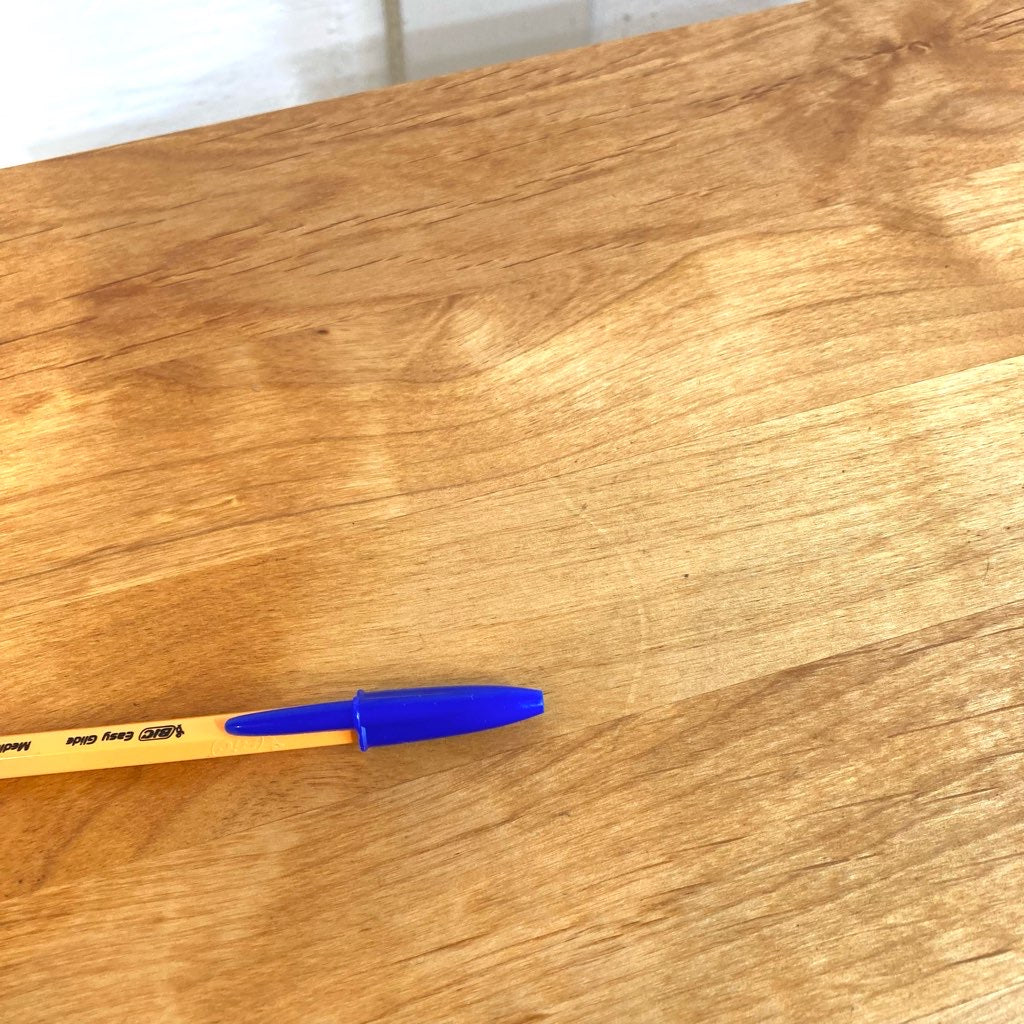 イクスス / ikususu 片袖デスク 机 勉強机 アルダー無垢材 中古