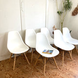 ハーマンミラー /  Herman Miller サイドシェルチェア ホワイト ドゥエルレッグ チャールズ＆レイ・イームズ 中古<i>動画</i>