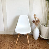 ハーマンミラー /  Herman Miller サイドシェルチェア ホワイト ドゥエルレッグ チャールズ＆レイ・イームズ 中古<i>動画</i>