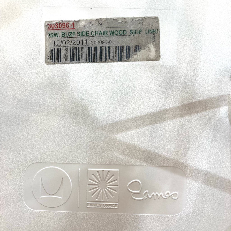 ハーマンミラー /  Herman Miller サイドシェルチェア ホワイト ドゥエルレッグ チャールズ＆レイ・イームズ 中古<i>動画</i>