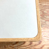 立野木材工芸 / Tateno.Wood.Art はたらくサイドテーブル シングル オーク材 中古