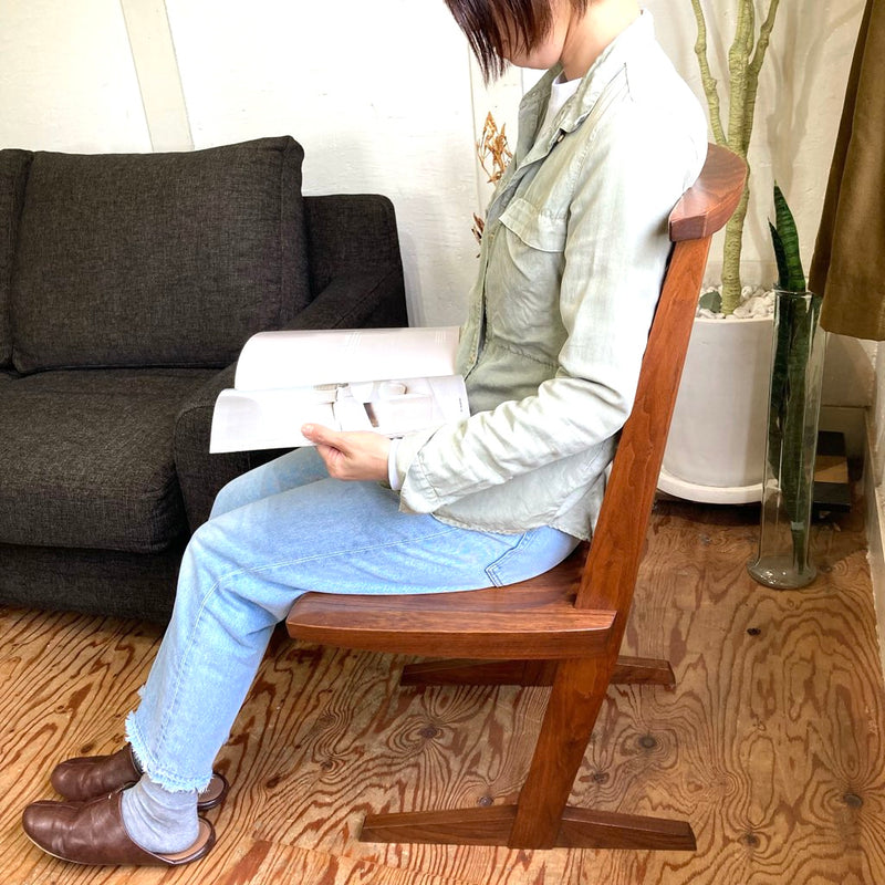 桜製作所 コノイドチェア / CONOID CHAIR – CN101 ジョージ・ナカシマ  中古<i>動画</i>