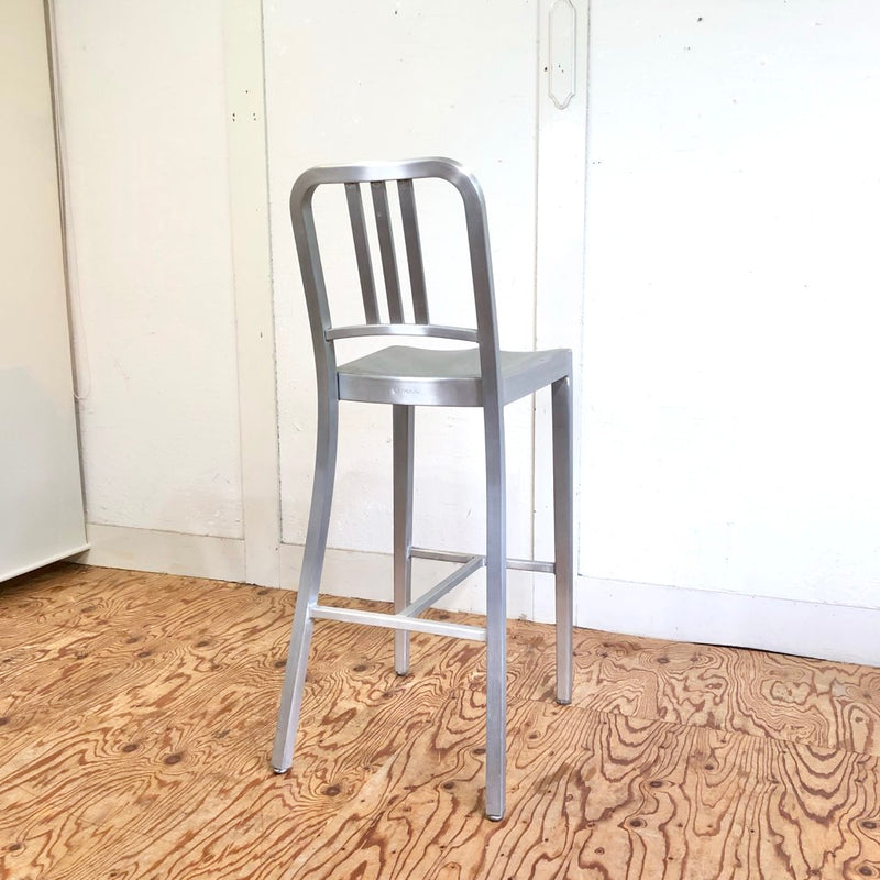 エメコ / EMECO ネイビー バースツール / NAVY BARSTOOL エメコチェア ハイスツール 中古