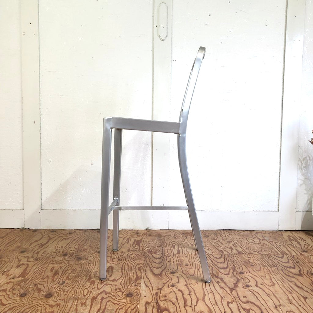 エメコ / EMECO ネイビー バースツール / NAVY BARSTOOL  エメコチェア ハイスツール 中古