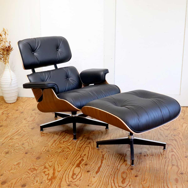 イームズ ラウンジチェア&オットマン Herman Miller ハーマンミラー チャールズ＆レイ・イームズ 中古 展示品