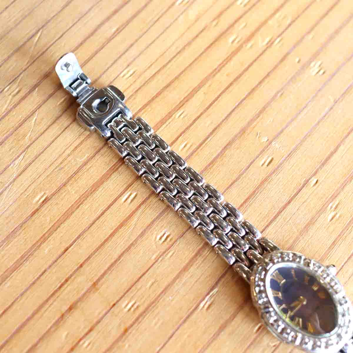 セイコー / SEIKO エクセリーヌ / Exceline 18Pダイヤ 【7】 レディース アンティーク腕時計 中古