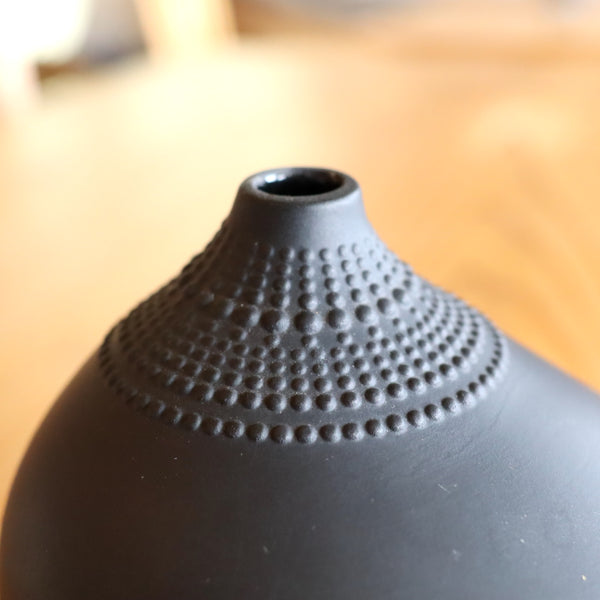 ローゼンタール/Rosenthal ポロ/POLLO BLACK フラワーベース  一輪挿し 中古