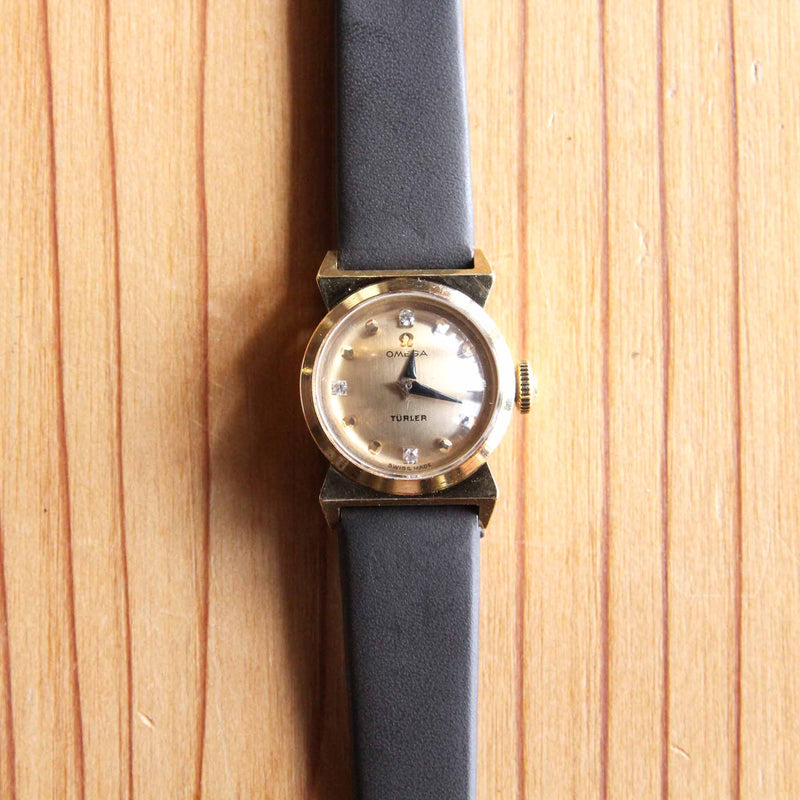 オメガ / OMEGA チューラー / TURLER ダブルネーム 【16】 レディース腕時計 ヴィンテージ時計