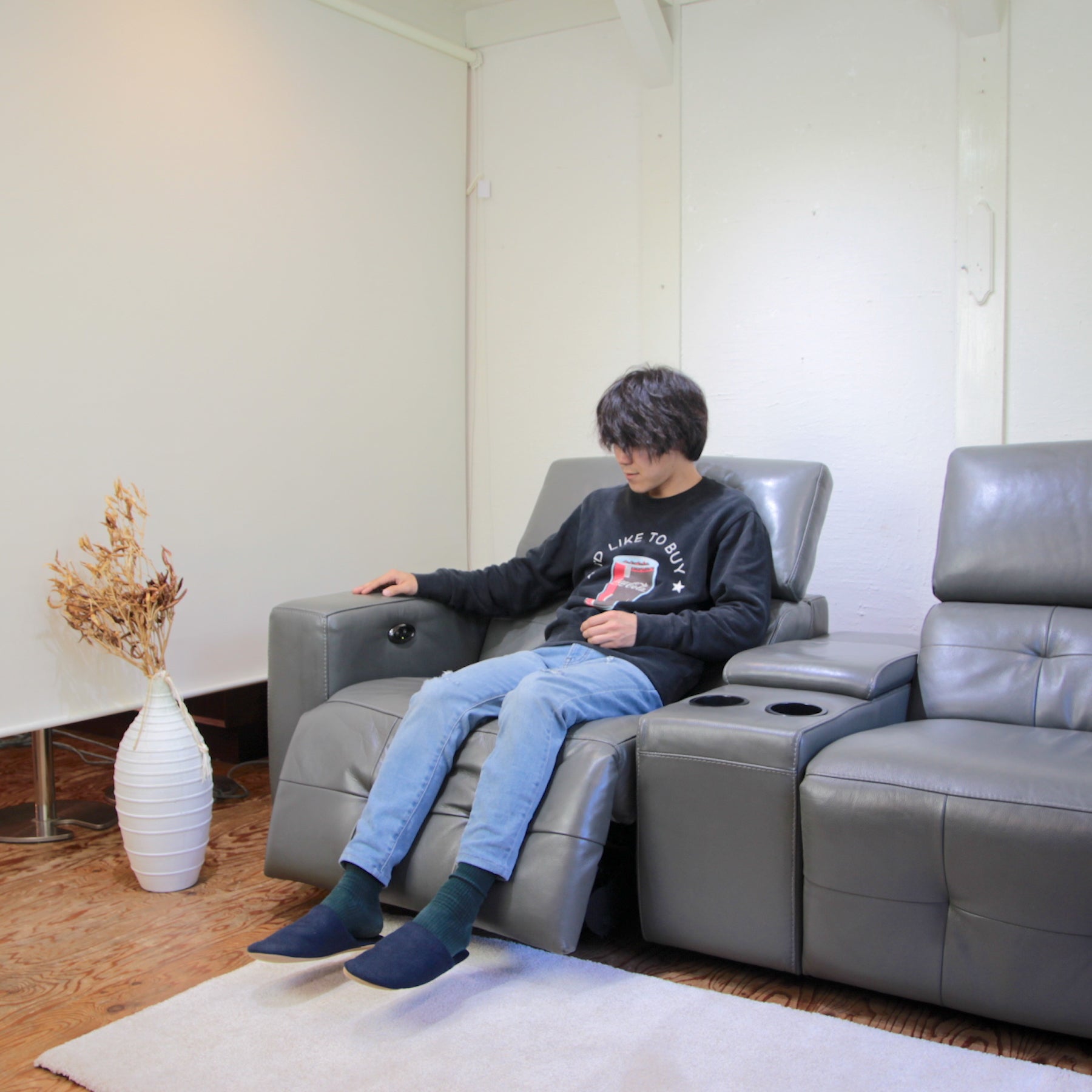 L/Sコンフォート L/S RELAX-39 電動リクライニング2Pソファ