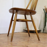 アーコール / ERCOL クエーカーチェア ヴィンテージ 1980年製 ダイニングチェア ハイバックチェア